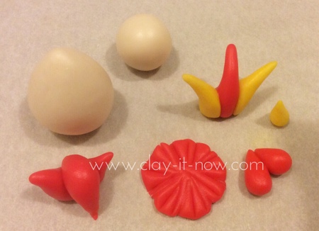 Rooster - how to make rooster clay figurine