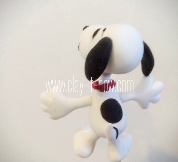 8108-tail-Snoopy and Charlie Brown Figurine from Peanuts