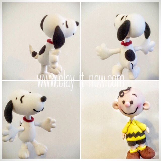 8124 - Snoopy and Charlie Brown Figurine from Peanuts