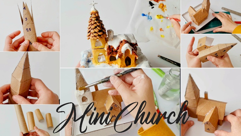 mini church in winter - clayitnow 3