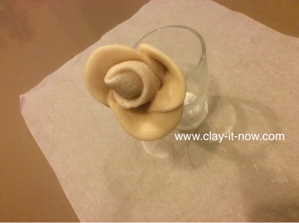 nobakesaltdough rose, flower without mold, rosesaltdough-3