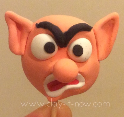 Angry Elf figurine - Christmas Decoration Angry Elf figurine - Christmas Decoration