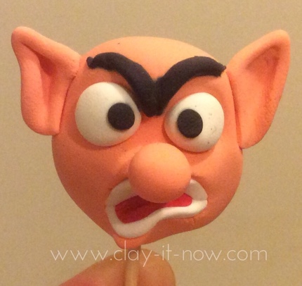 Angry Elf figurine - Christmas Decoration