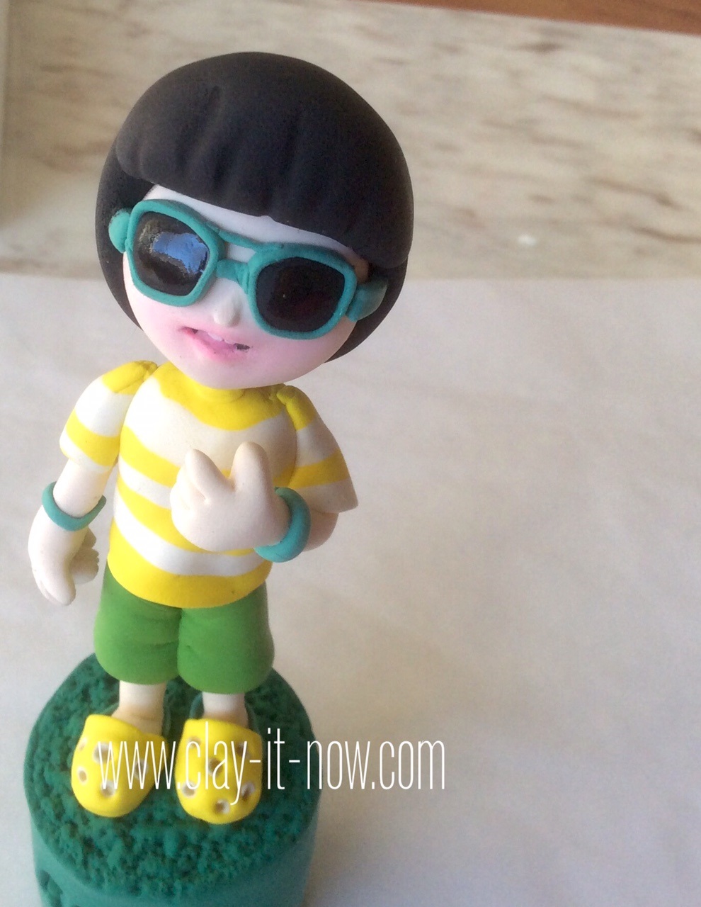 cool boy figurine,how to make life-like figurine-boy