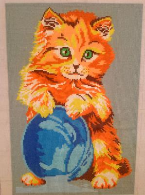 Cat Clay Mosaic