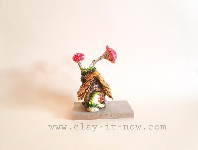 mini fairy house DIY idea and tutorial