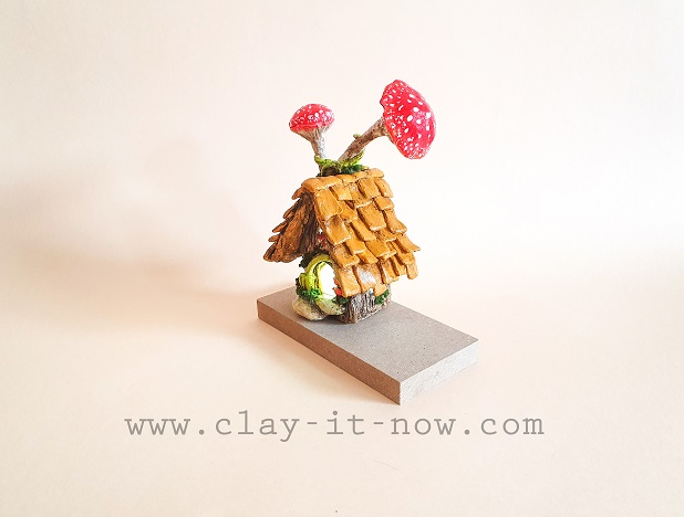 mini fairy house DIY idea and tutorial