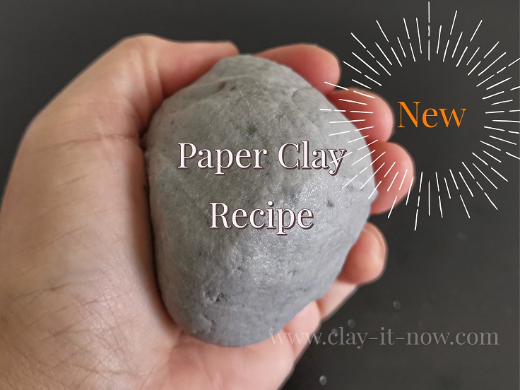 How to make strong paper clay without PVA glue or joint compound?