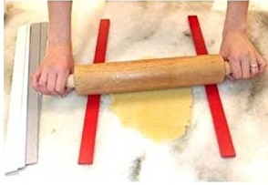 perfection strips - help to roll clay or dough
