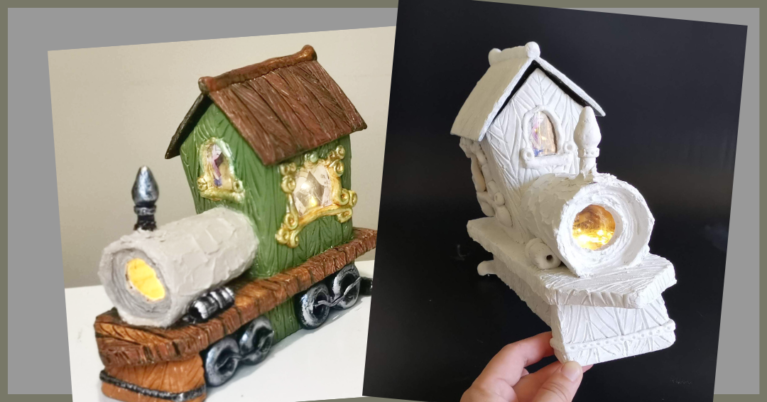 airy Train DIY - Clayitnow tutorial