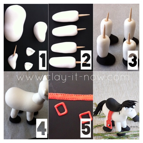 Horse Clay - how to make horse