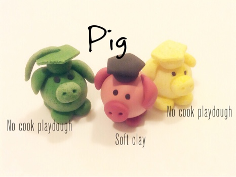 easy pig figurine video tutorial - 7208