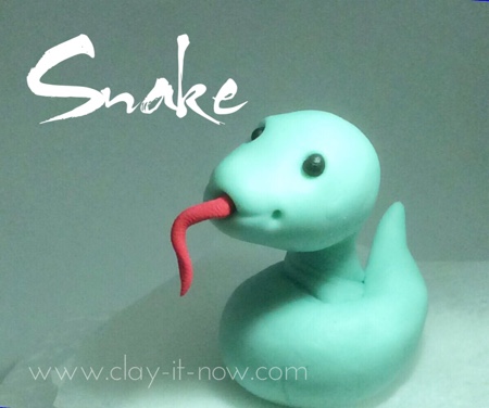 Snake figurine
