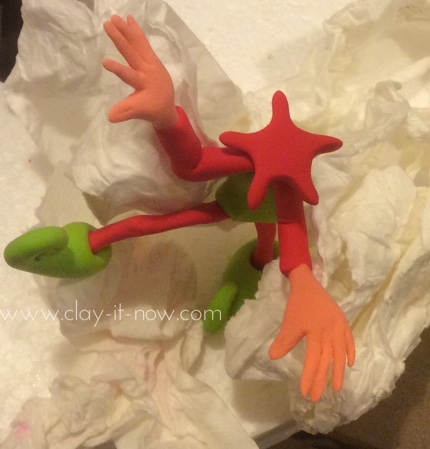 Angry Elf figurine - Christmas Decoration