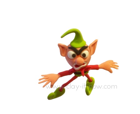 Angry Elf Figurine