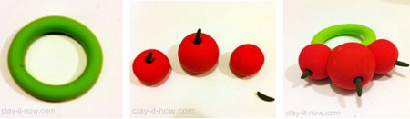 cherry napkin ring cherry napkin ring