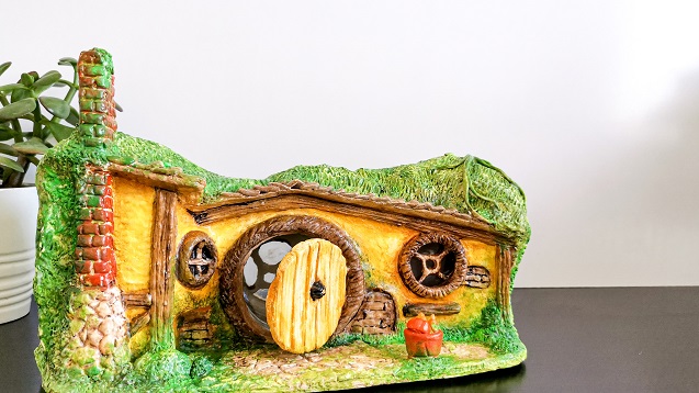 hobbit house clay - awesome hobbit hole - clayitnow