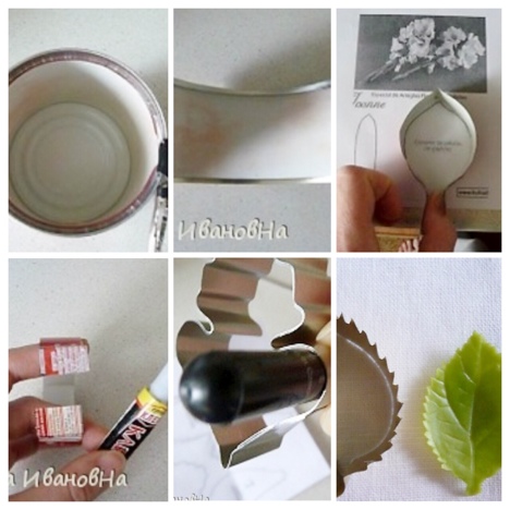 make your own cutters, clay cutters and cookies cutters, DIY cutters