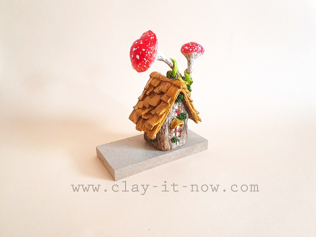 mini fairy house DIY idea and tutorial