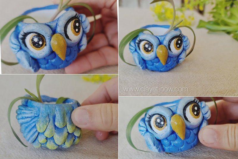 Mini Owl planter