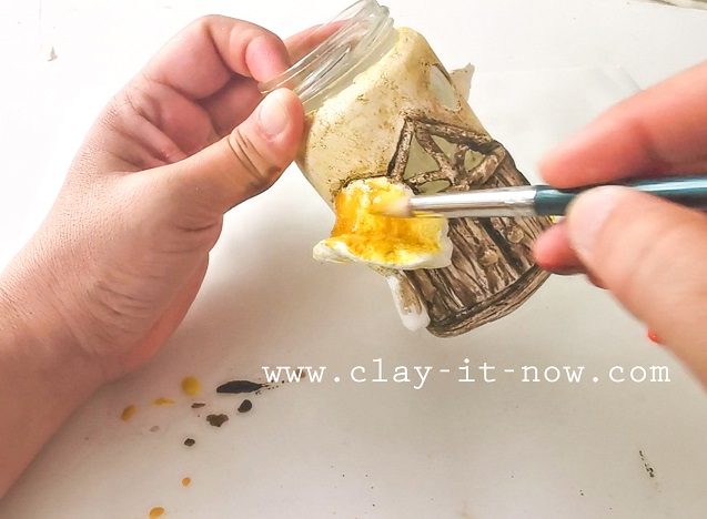 chanterelle mushroom house - clayitnow 5