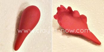 peonyclayflowerwithoutcutter peony clay flower without cutter - tutorial